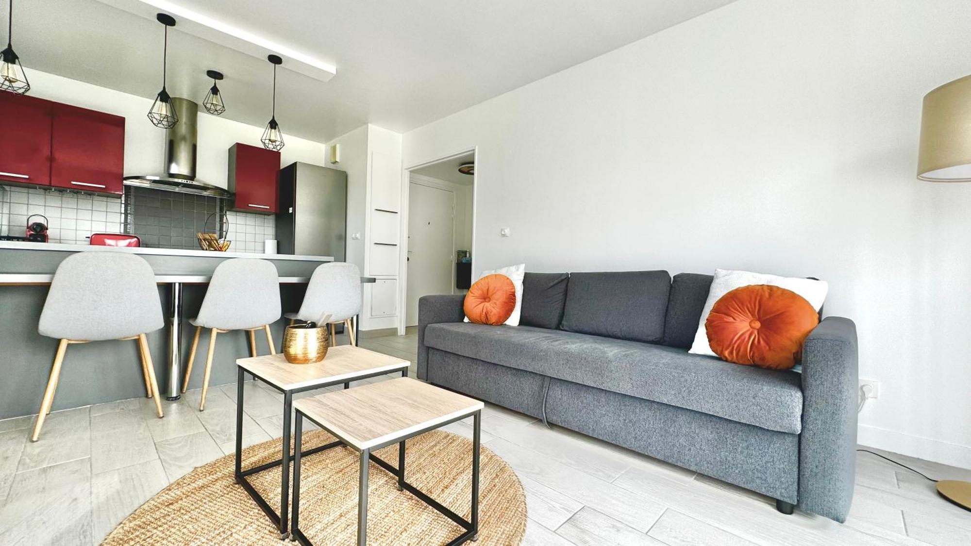 Appartement Central 6 Personnes A 10 Minutes De Disneyland Montévrain Exterior photo
